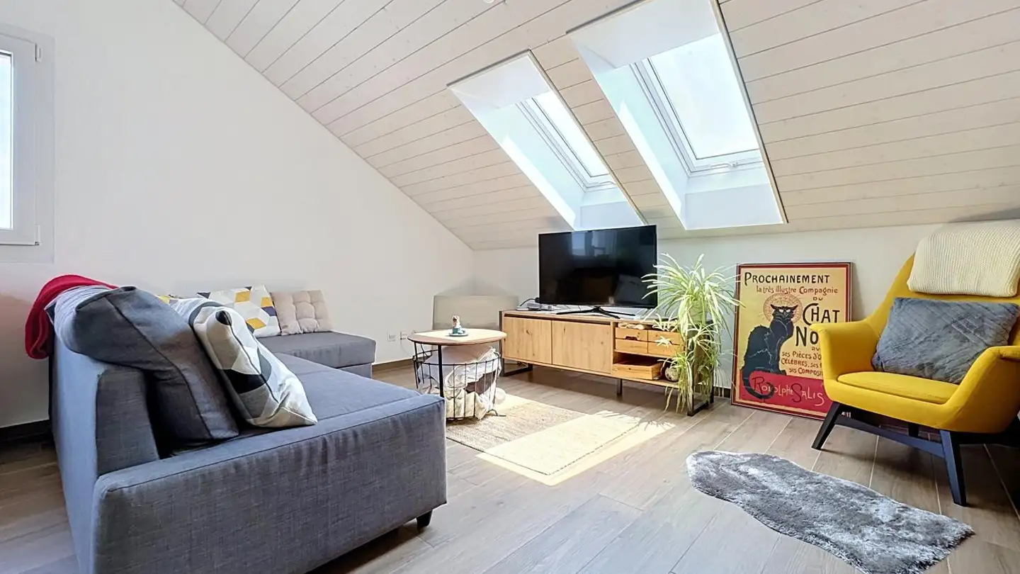 Appartement à louer - Route De La Léchère 1, 1566 St-Aubin FR - Photo 2
