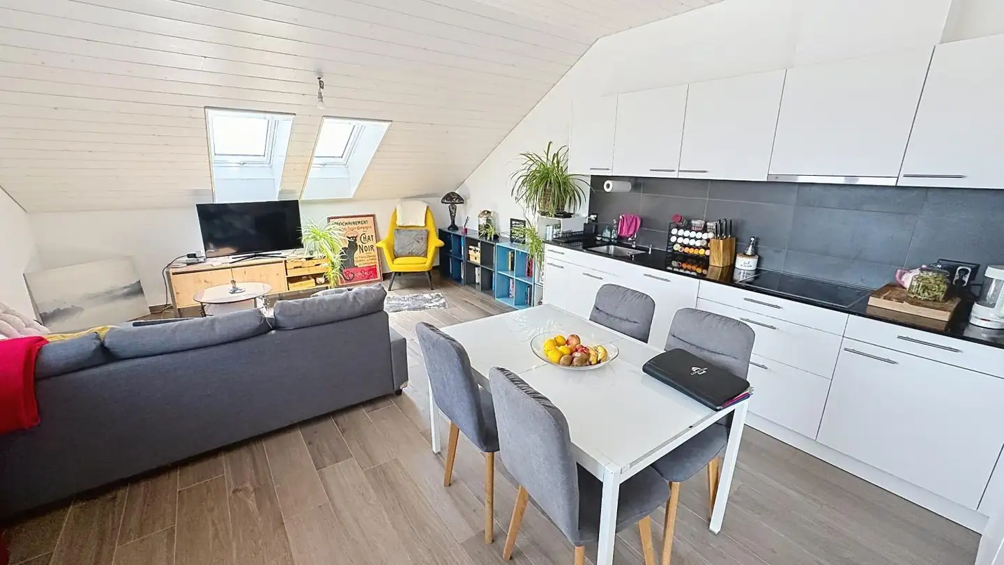 Wohnung mieten - Route De La Léchère 1, 1566 St-Aubin FR