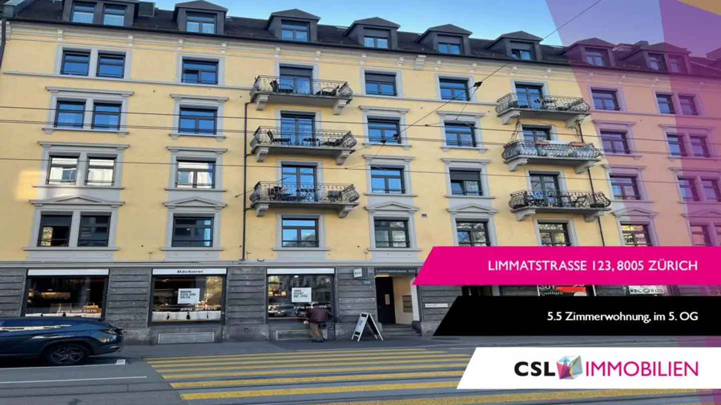 Appartement à louer - Limmatstrasse 123, 8005 Zürich