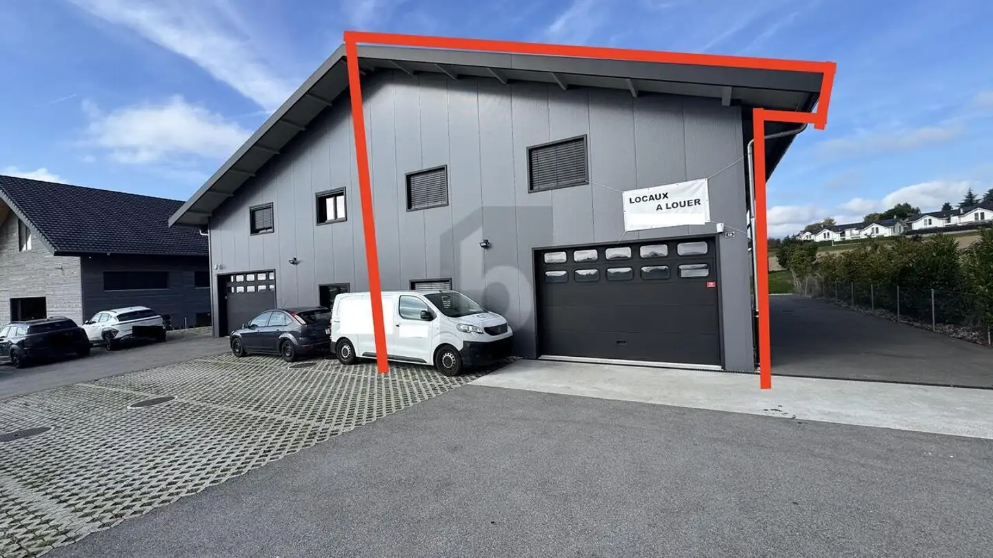 Industrial building plot for rent - 1304 Senarclens