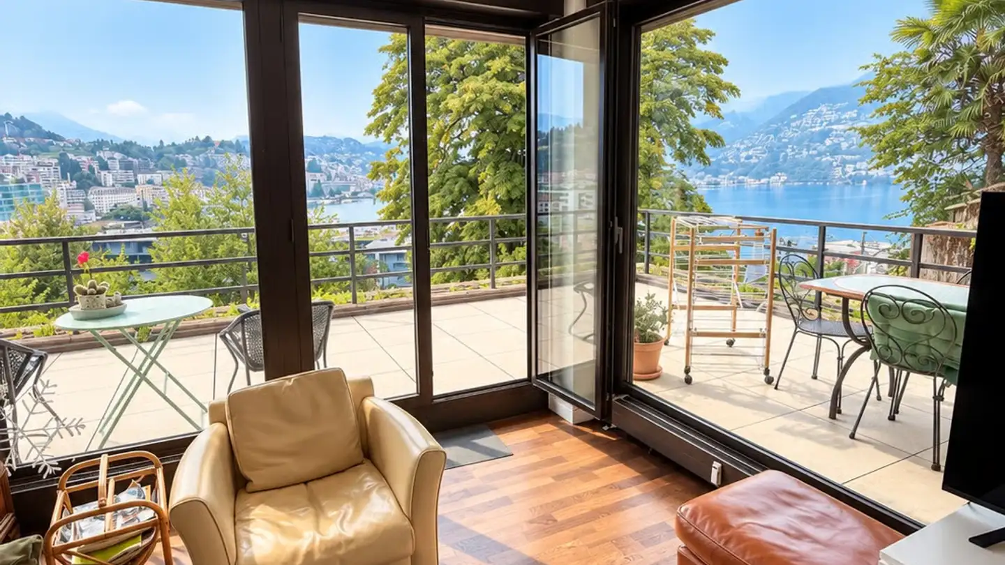 Appartamento ammobiliato in vendita - Via Guidino 3, 6900 Paradiso