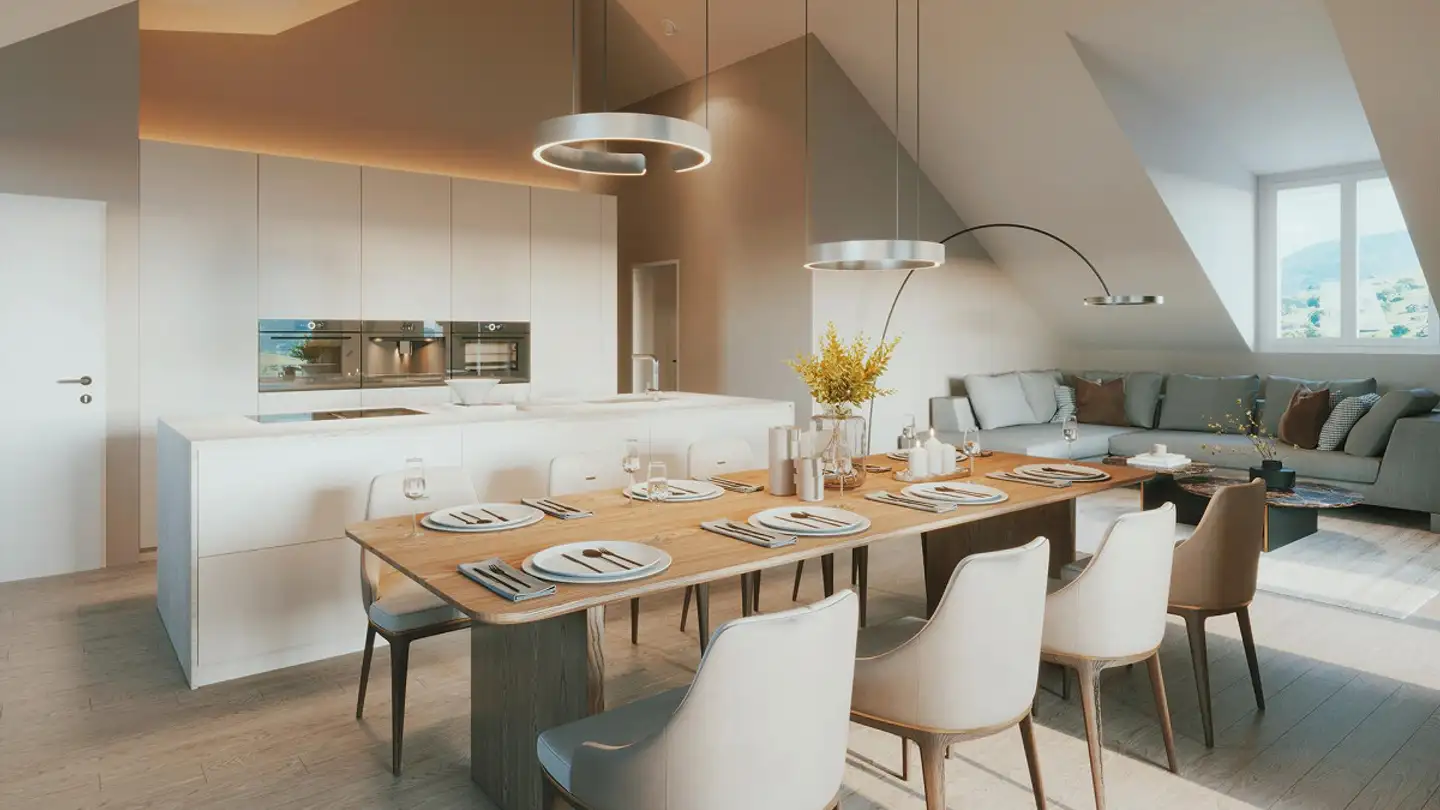 Attic flat for sale - Rosengartenstrasse, 9214 Kradolf