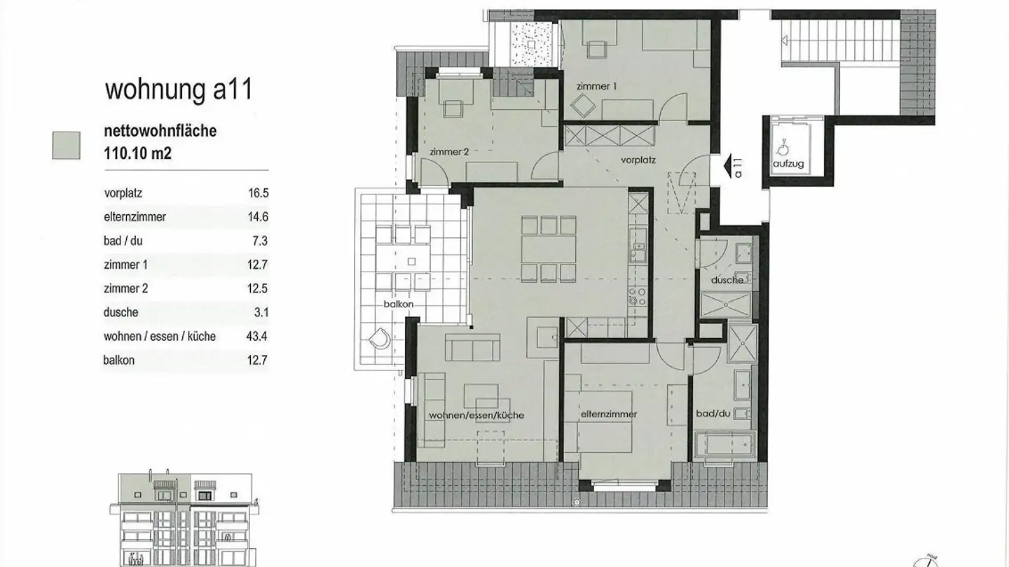 Penthouse for rent - Hauptstrasse 69, 9506 Lommis - Photo 2