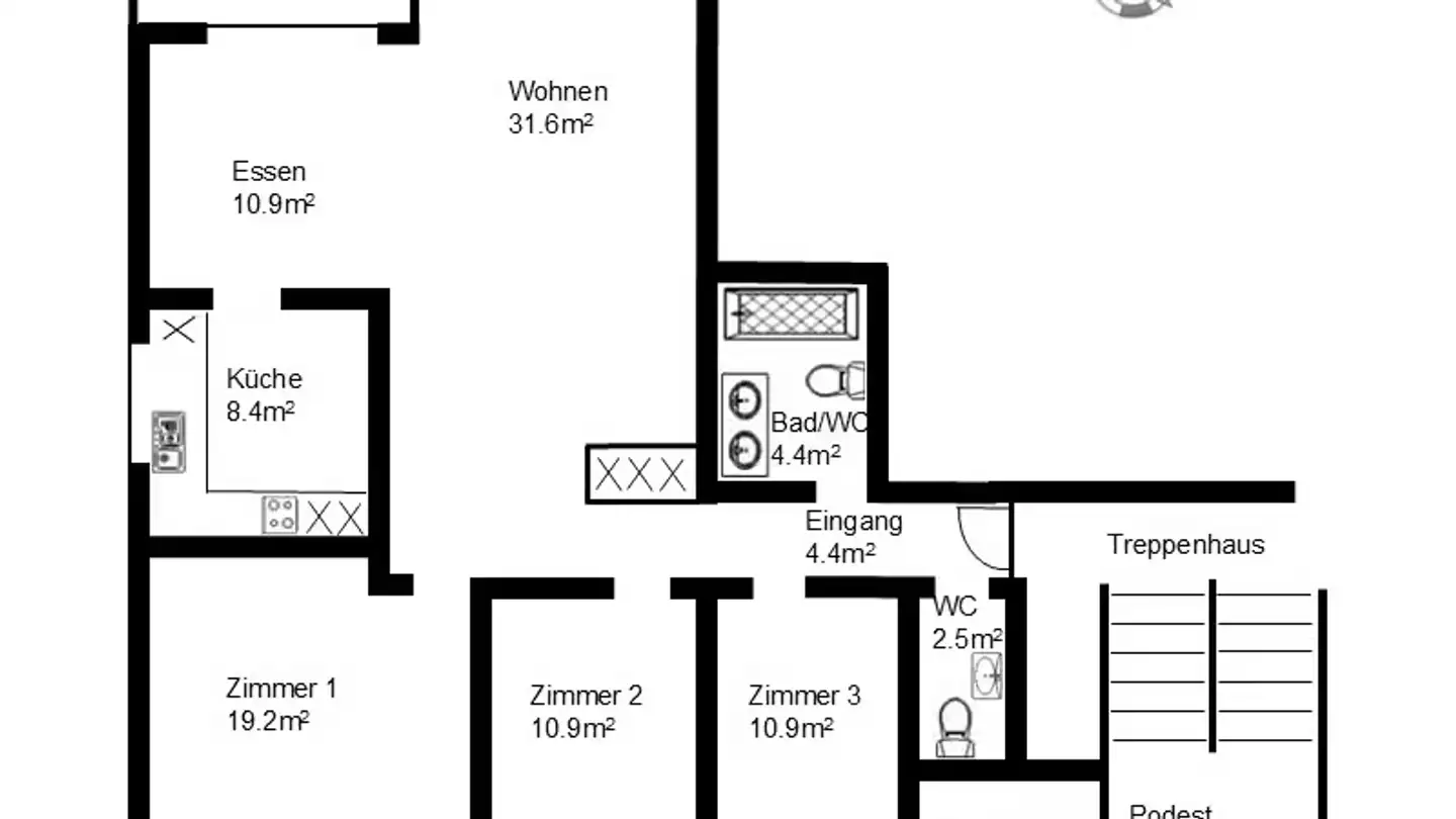 Apartment for rent - Moosstrasse 19, 6033 Buchrain