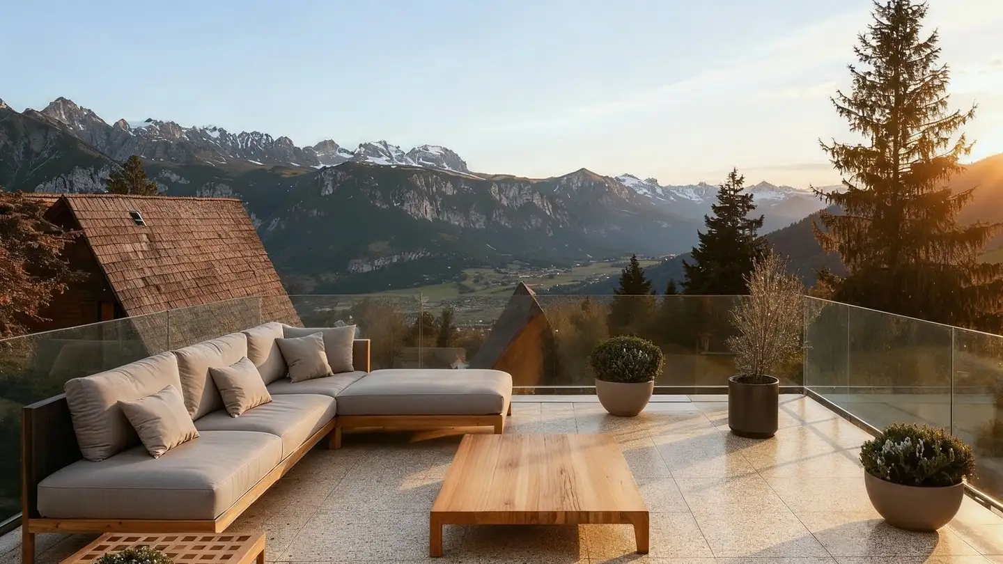 Stepped apartment for sale - Untere Anggetlinstrasse, 8897 Flumserberg Tannenheim