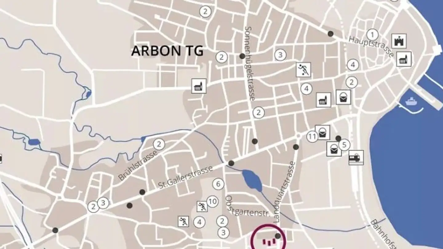 Tiefgaragenstellplatz mieten - Landquartstrasse 62, 9320 Arbon