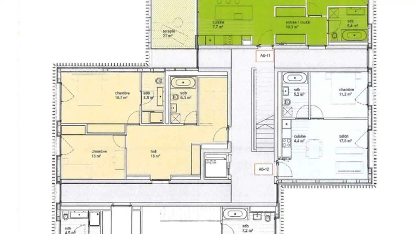 Wohnung mieten - Rue Du Grand Pré 17, 1299 Crans-près-Céligny - Foto 4