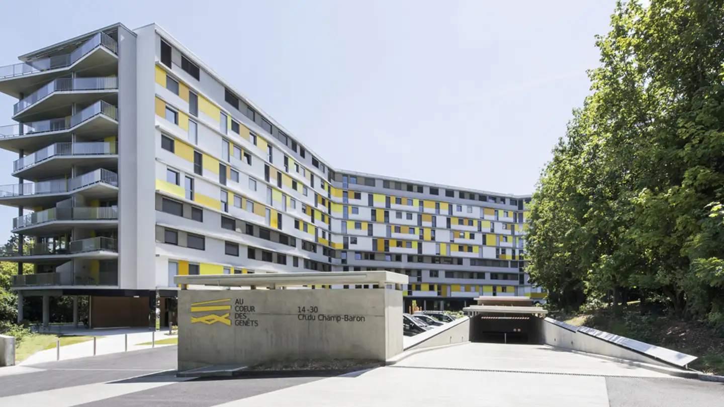 Place de parking souterraine à louer - Chemin Du Champ-Baron, 1209 Genève