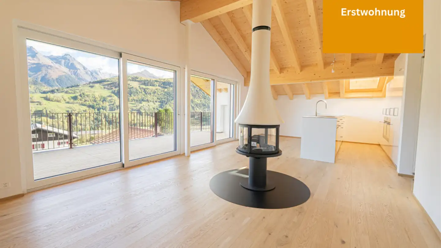 Attic flat for rent - Via Muschnas 3, 7186 Segnas