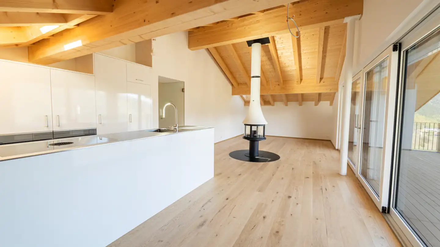 Attic flat for rent - Via Muschnas 3, 7186 Segnas - Photo 2