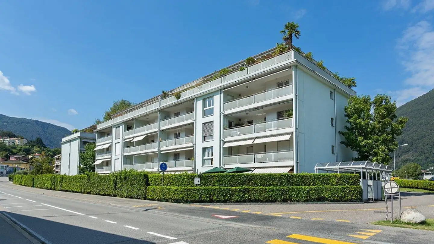 Appartement à louer - Via Al Pascolo 3a, 6612 Ascona