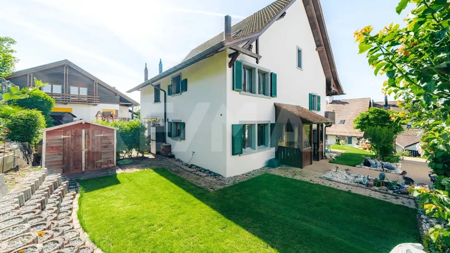 Doppelhaushälfte kaufen - Hinterdorfstrasse 6b, 8107 Buchs ZH