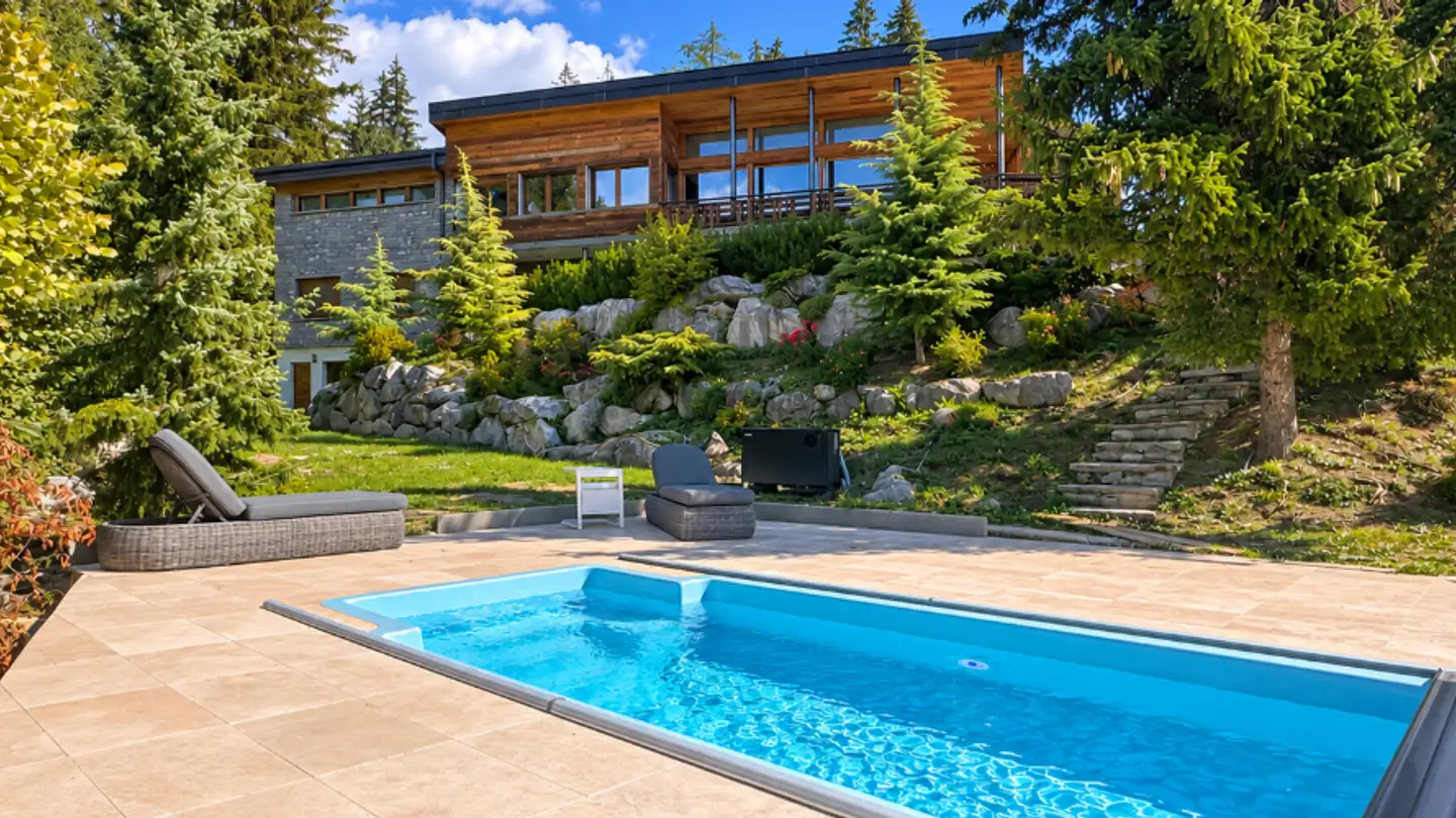 Chalet for sale - Route de Crans 97, 1978 Lens