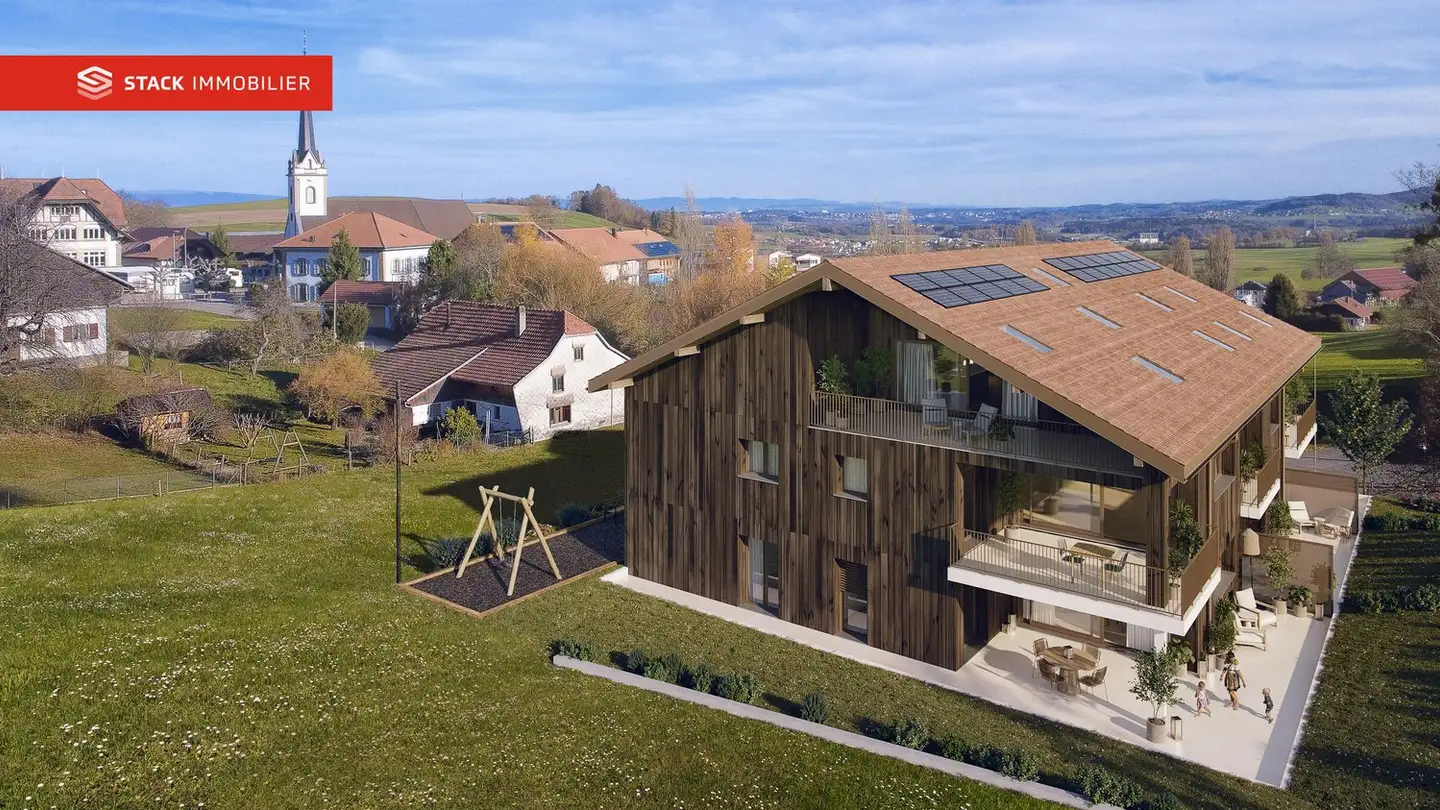 Dachgeschosswohnung kaufen - Route De La Pépinière 10, 1696 Vuisternens-en-Ogoz - Foto 3