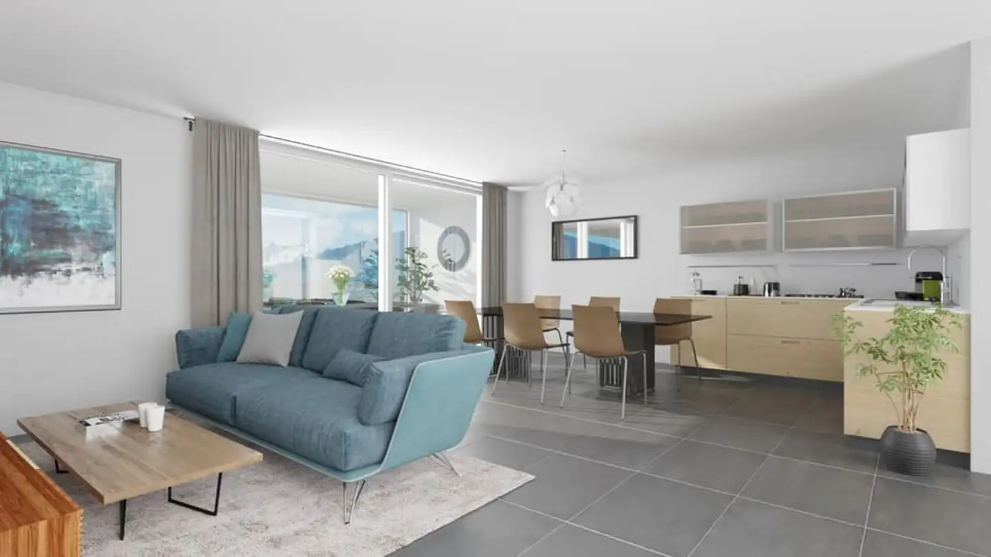 Wohnung mieten - Route D'antzère 28a, 1964 Conthey - Foto 4