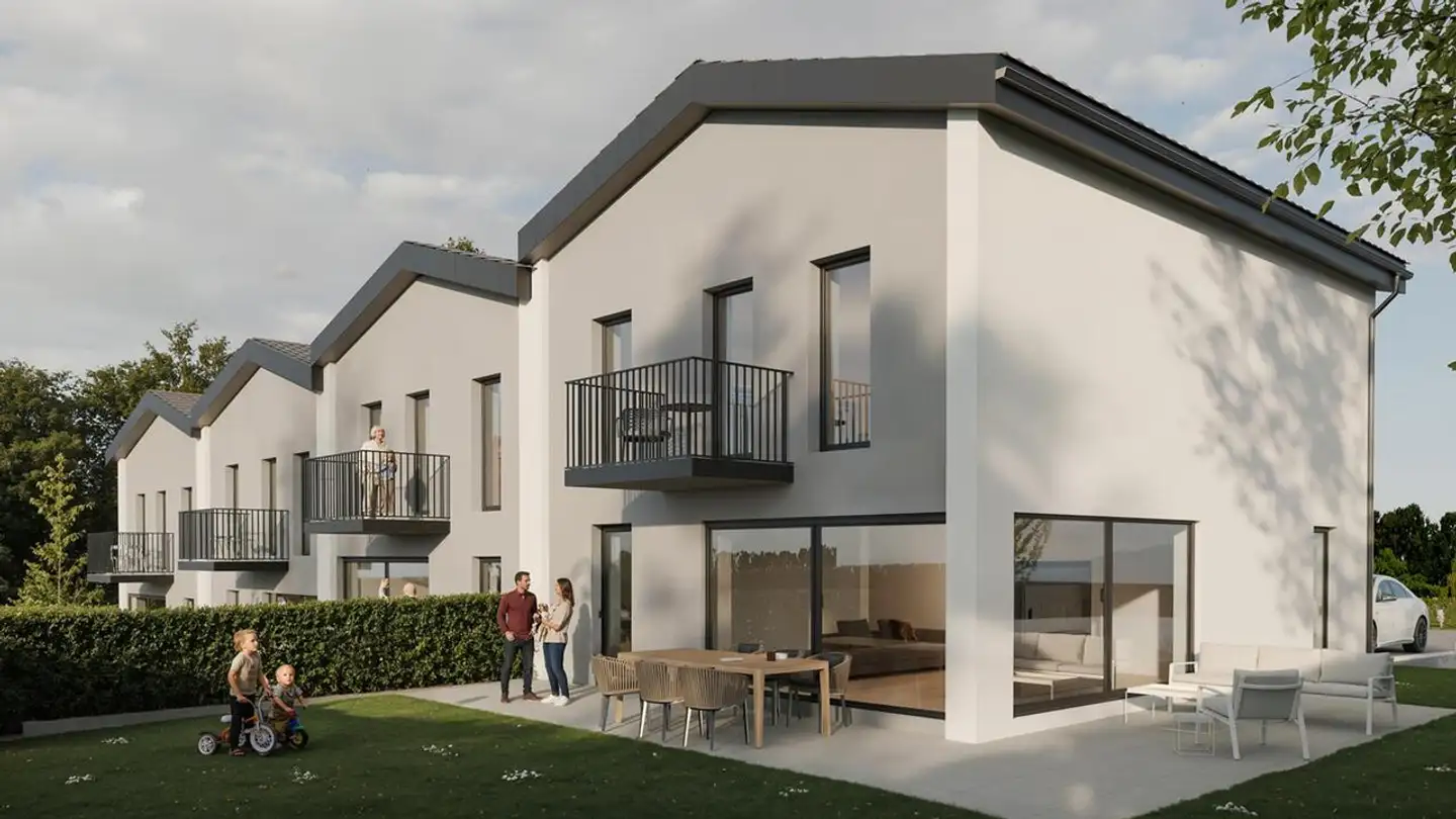 Row house for sale - Route Des Champs Allemands 22b, 1544 Gletterens