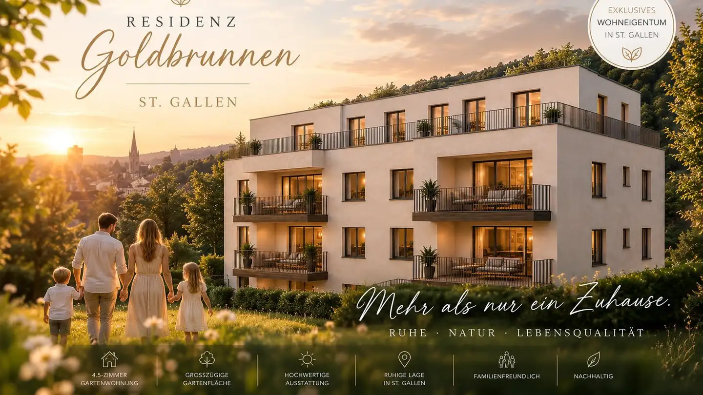 Appartamento in vendita - Goldbrunnenweg 22, 9000 St. Gallen