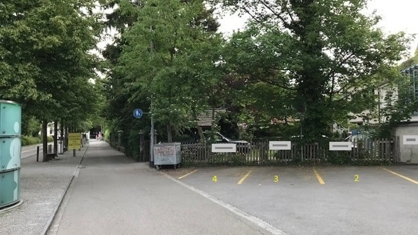 Parkplatz im Freien mieten - Museumstrasse 2, 9000 St. Gallen