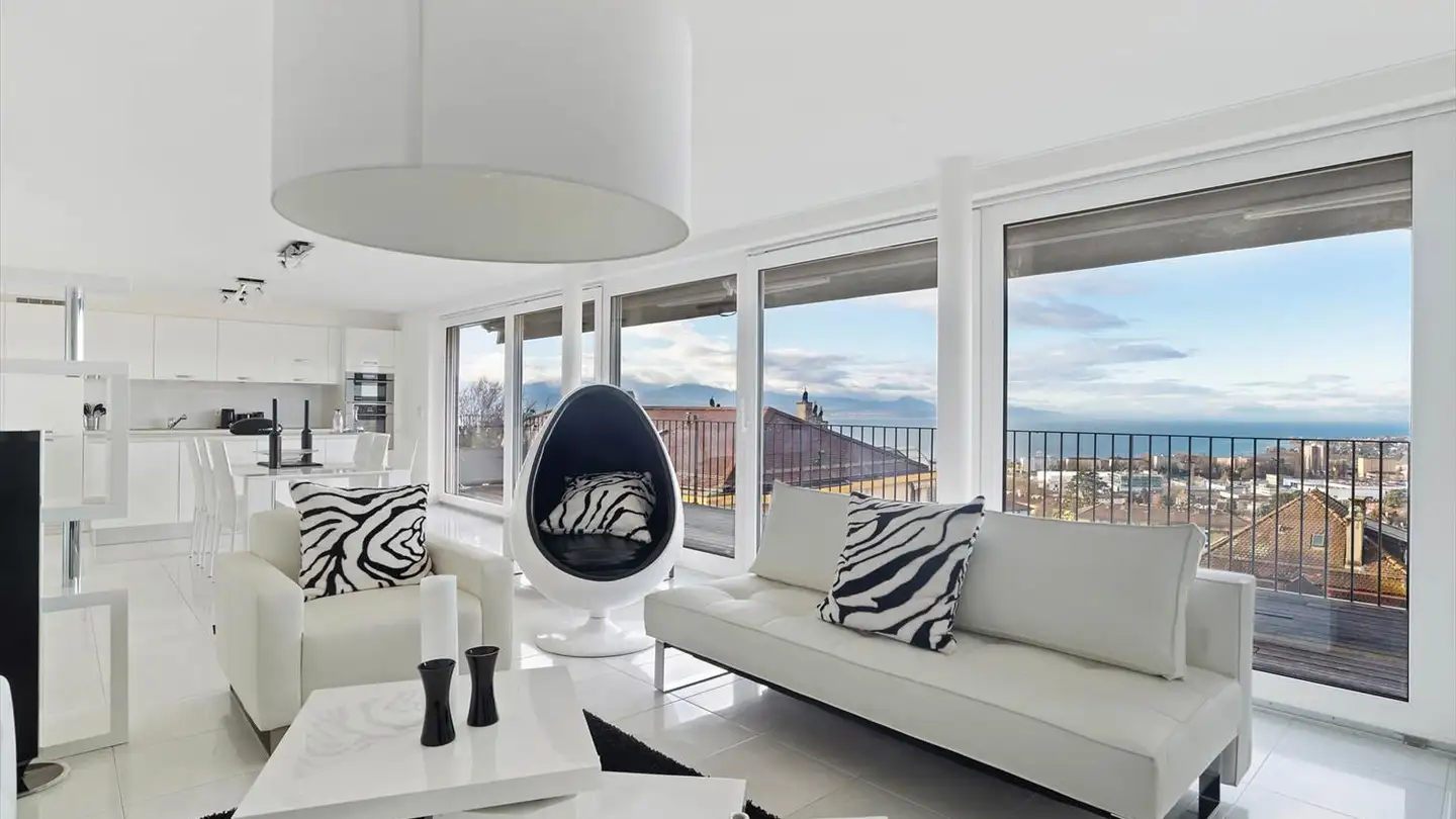 Appartement meublé à louer - Chemin Aimé-Steinlen 5, 1004 Lausanne