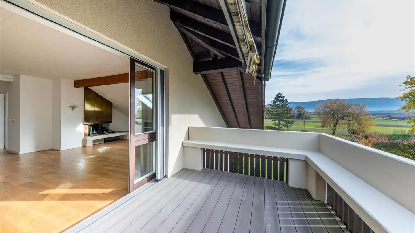 Attic flat for rent - Chemin Des Mouilleuses 2, 1287 Laconnex