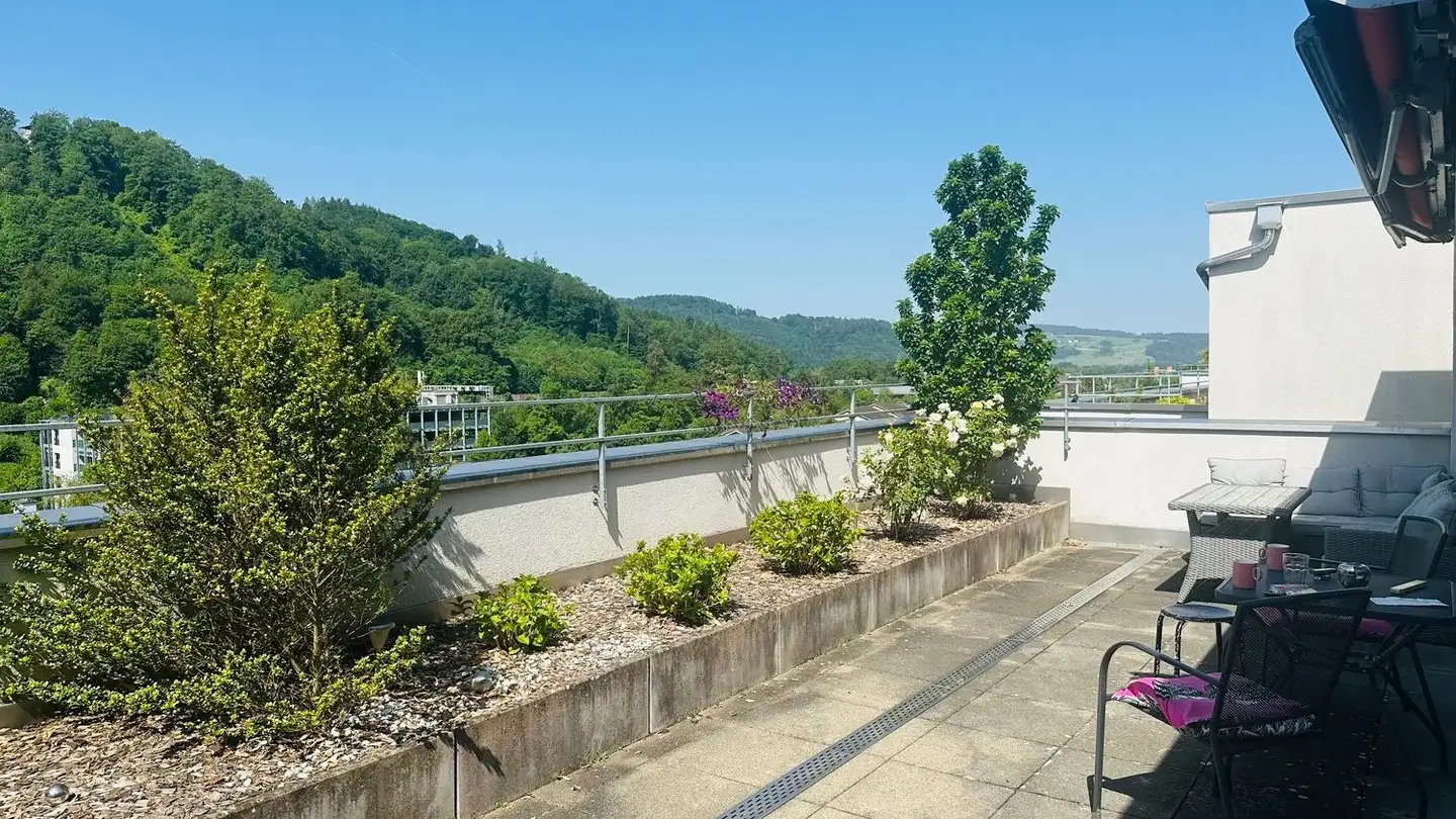 Appartement en terrasse à louer - Schlossmühlestrasse 132, 8408 Winterthur