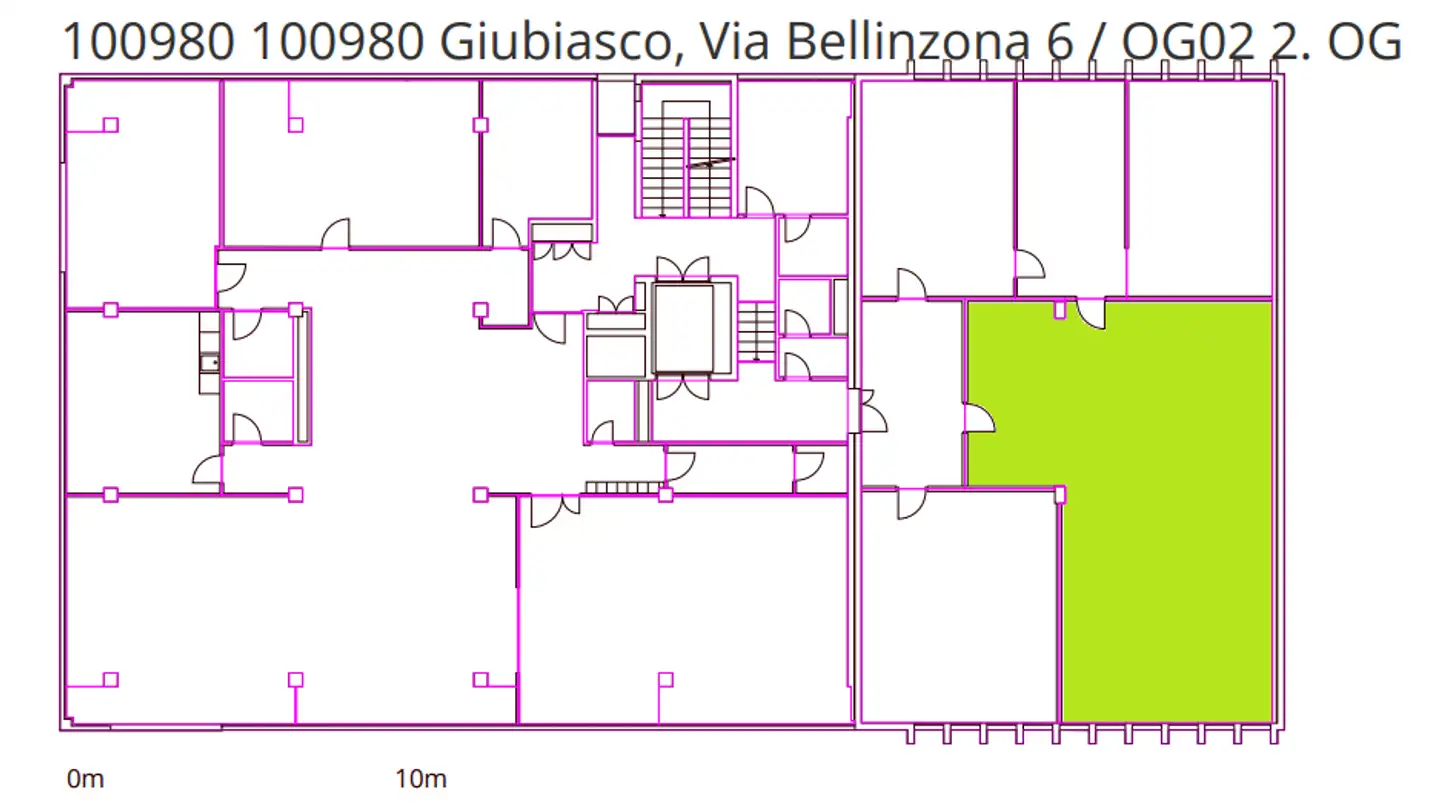 Spazio ufficio in affitto - Via Bellinzona 6, 6512 Giubiasco - Foto 4