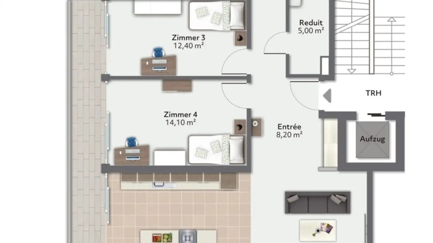 Wohnung mieten - Grundhofstrasse 36, 8704 Herrliberg - Foto 2