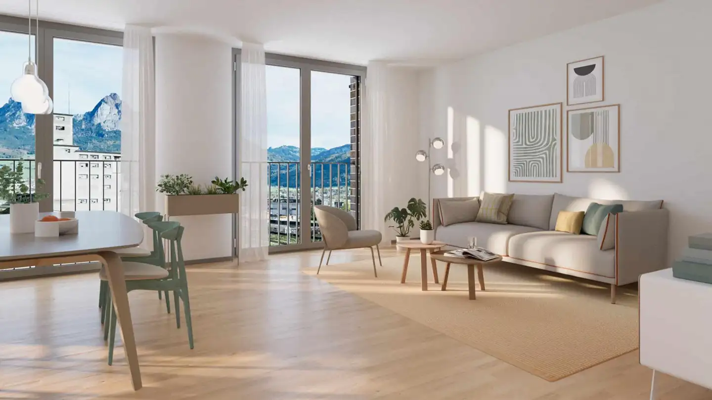 Appartement à louer - Rosalia-Allee 1, 6440 Brunnen - Photo 2