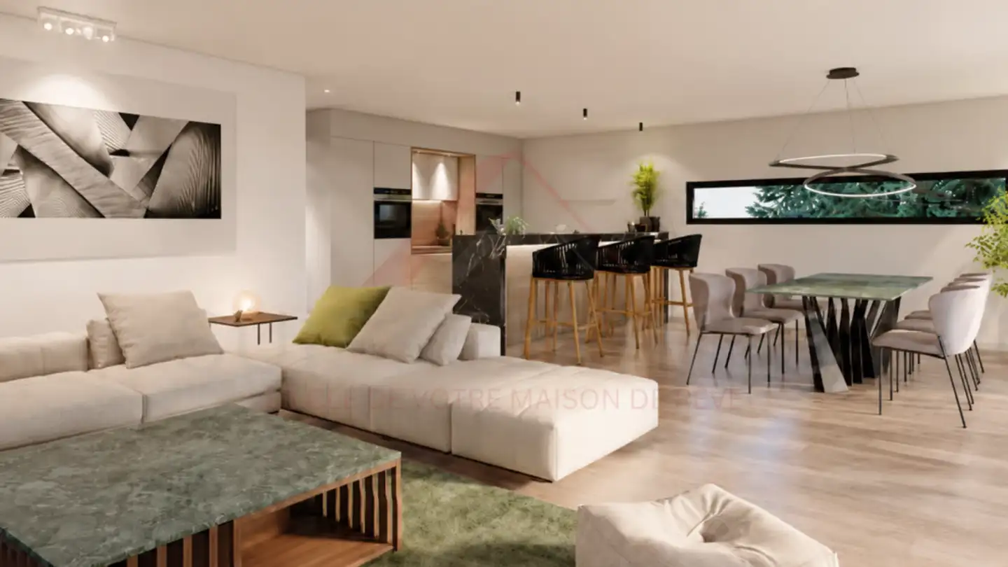 Attic flat for sale - 1726 Farvagny-le-Grand - Photo 3
