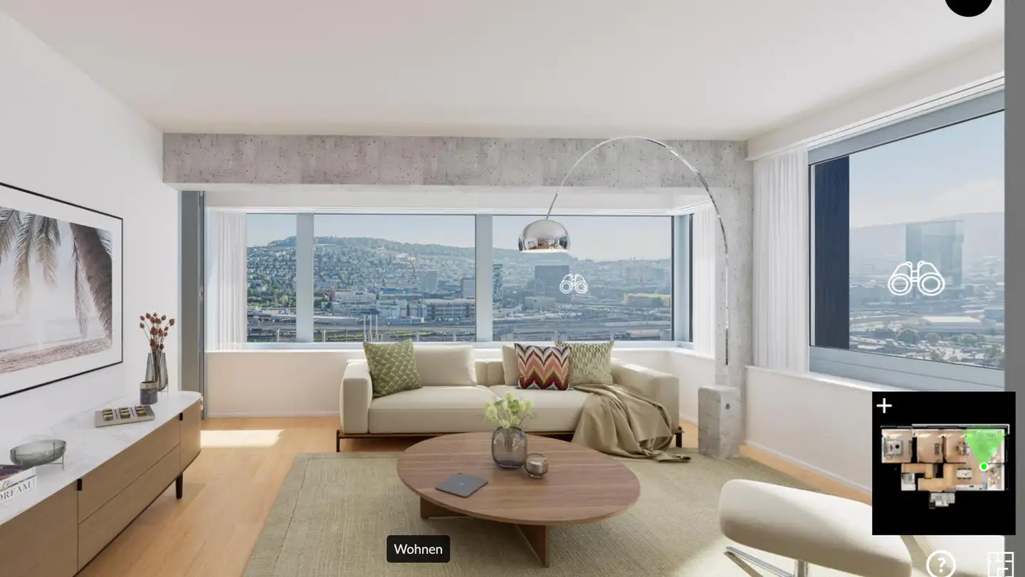 Appartement meublé à louer - Freihofstrasse 23, 8048 Zürich