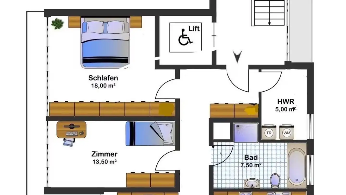 Appartement à louer - Surbtalstrasse 29, 5304 Endingen - Photo 3