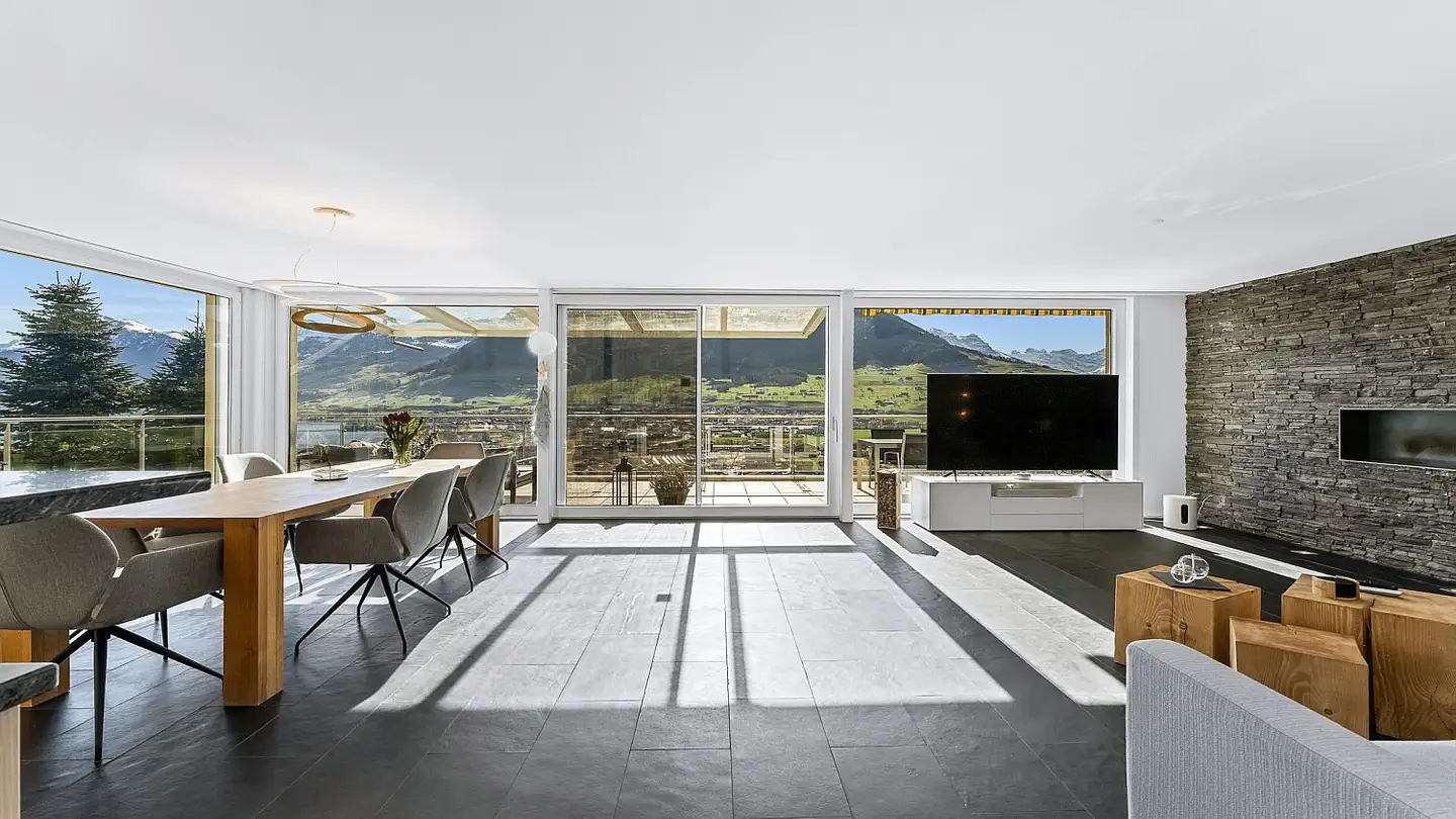 Terrassenwohnung kaufen - 6373 Ennetbürgen - Foto 3