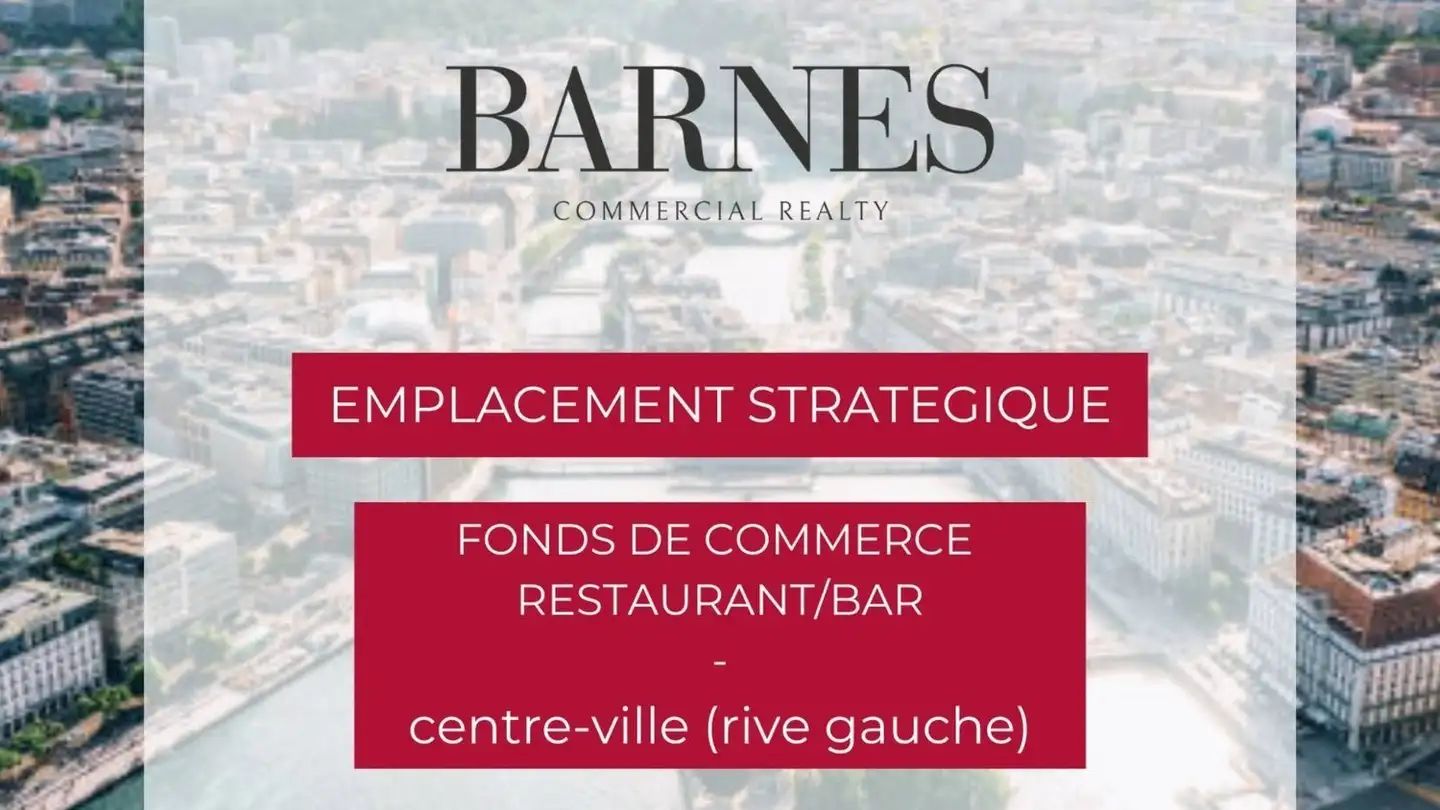 Ristorante in affitto - 1204 Genève