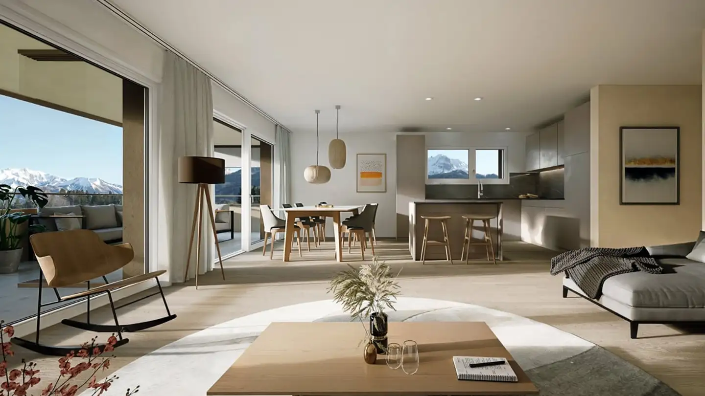 Apartment for sale - Rue De L'ancien-Comté 89, 1635 La Tour-de-Trême