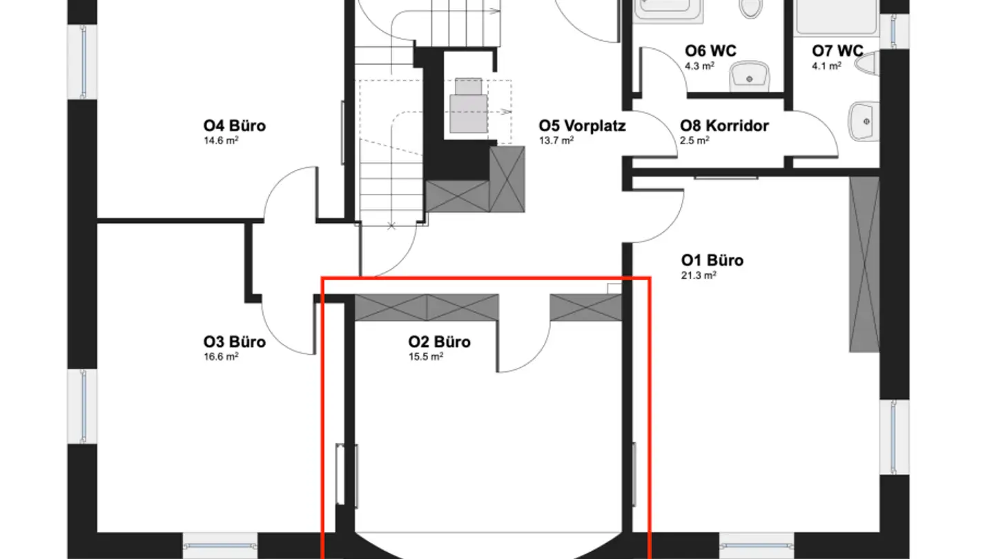 Office space for rent - Emmersbergstrasse 51, 8200 Schaffhausen - Photo 3