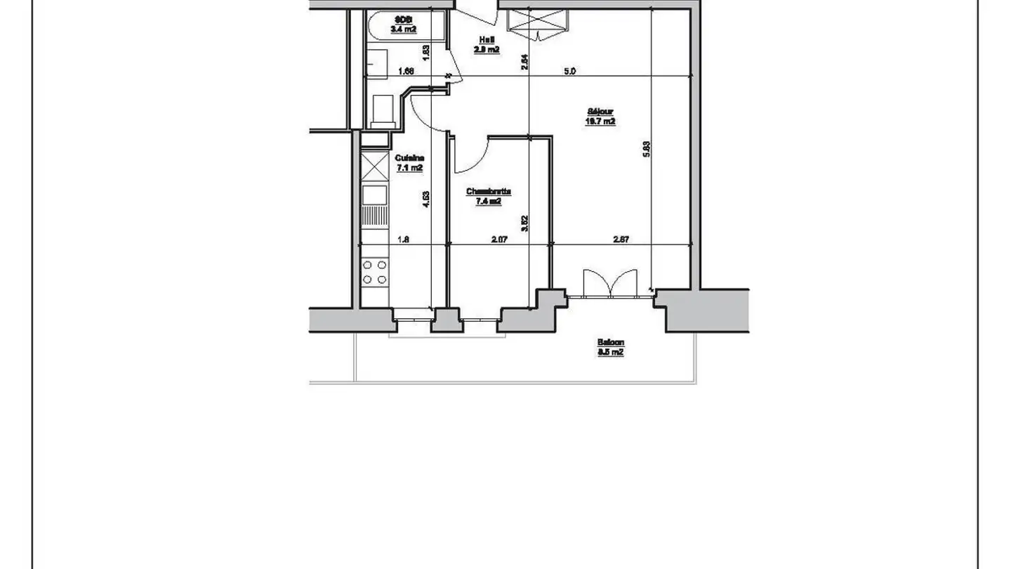 Appartement à louer - Rue Du Grand-Pré 49, 1202 Genève