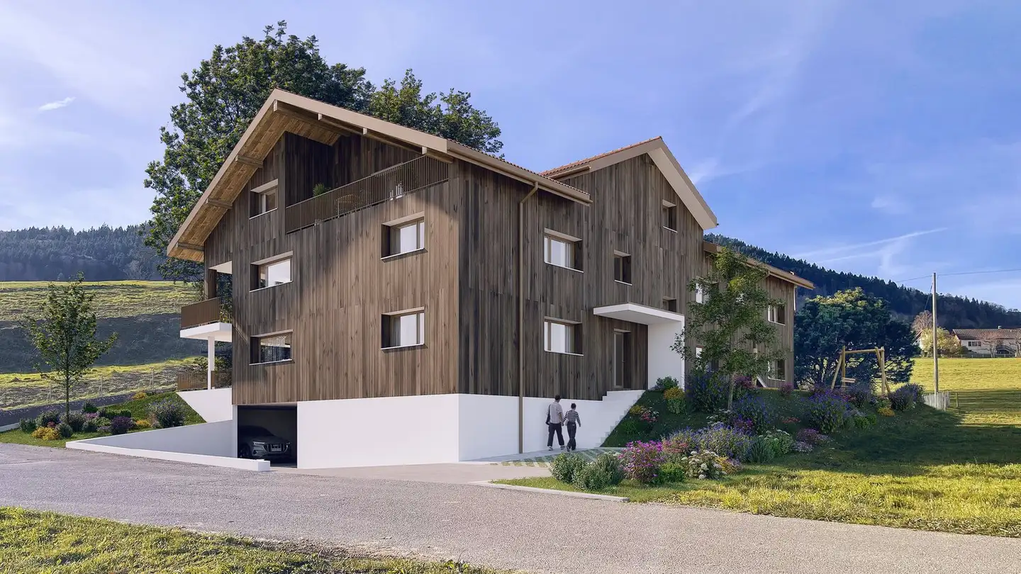 Attic flat for sale - Route De La Pépinière 10, 1696 Vuisternens-en-Ogoz