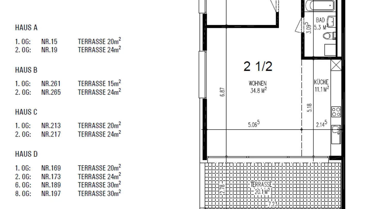 Wohnung mieten - Schlossmühlestrasse 217, 8408 Winterthur - Foto 2