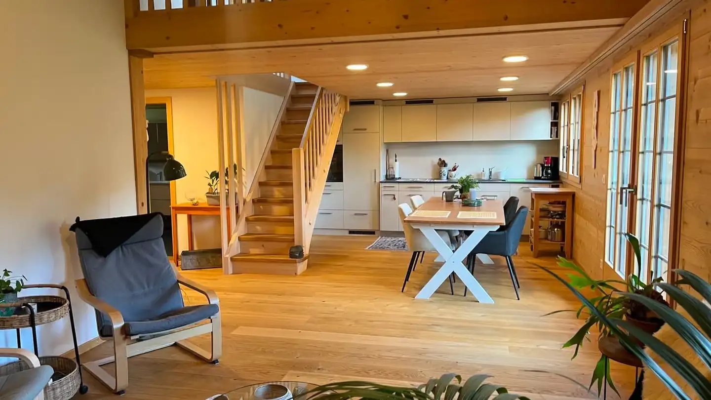 Attic flat for rent - Weissenbächli 163, 3765 Oberwil im Simmental