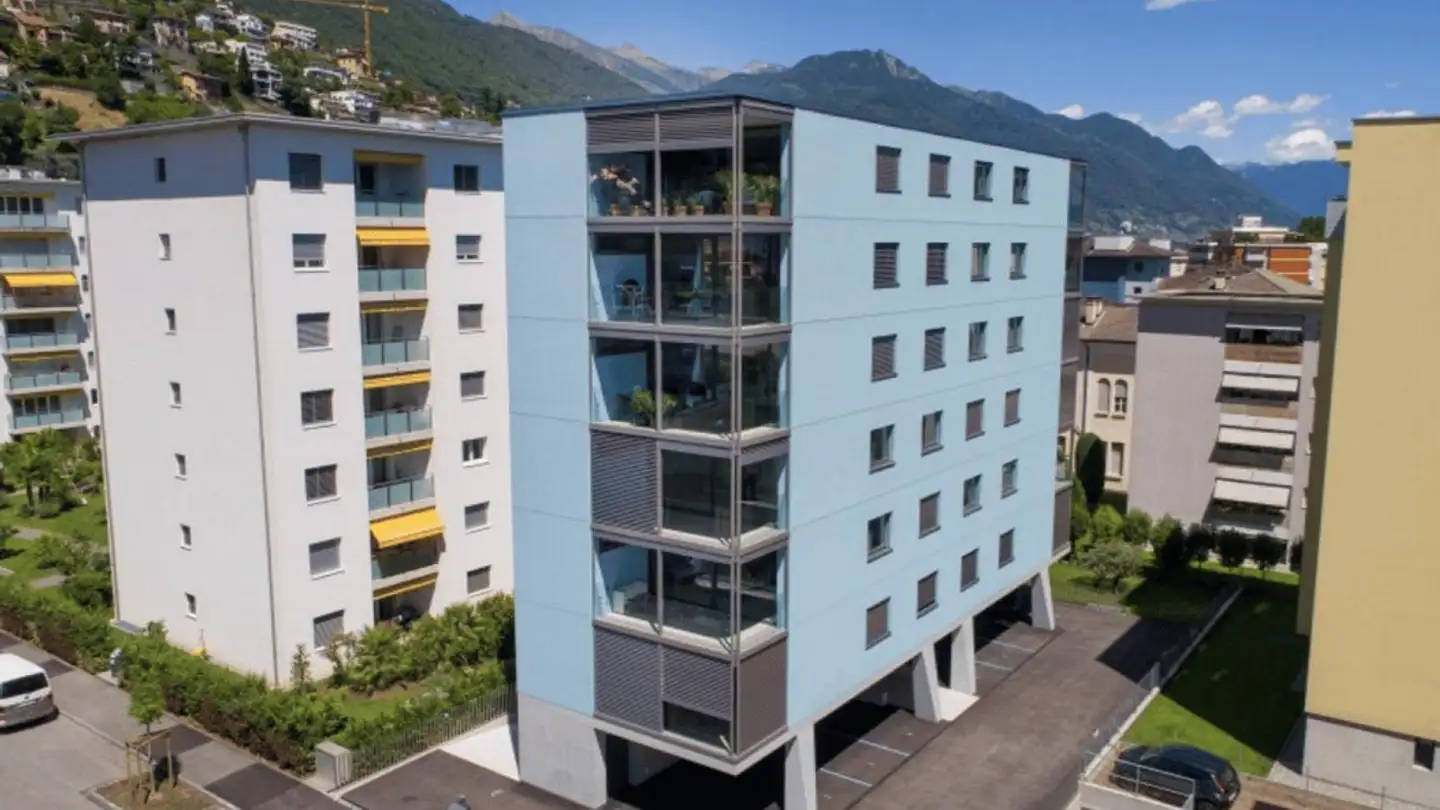 Parcheggio esterno in affitto - Via Vincenzo D'alberti 5a, 6600 Muralto