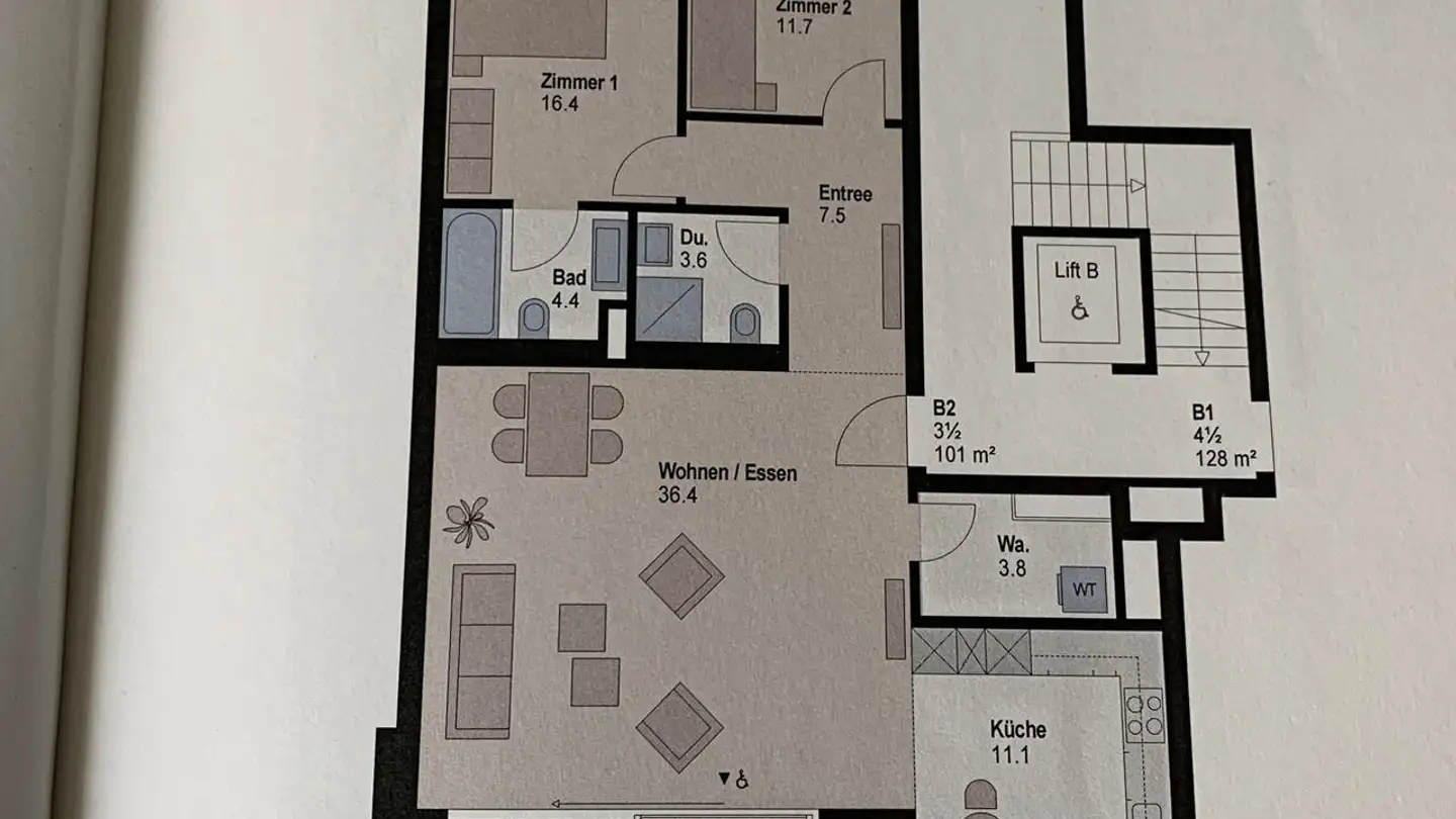 Appartement à louer - Riedweg 24, 8600 Dübendorf - Photo 3