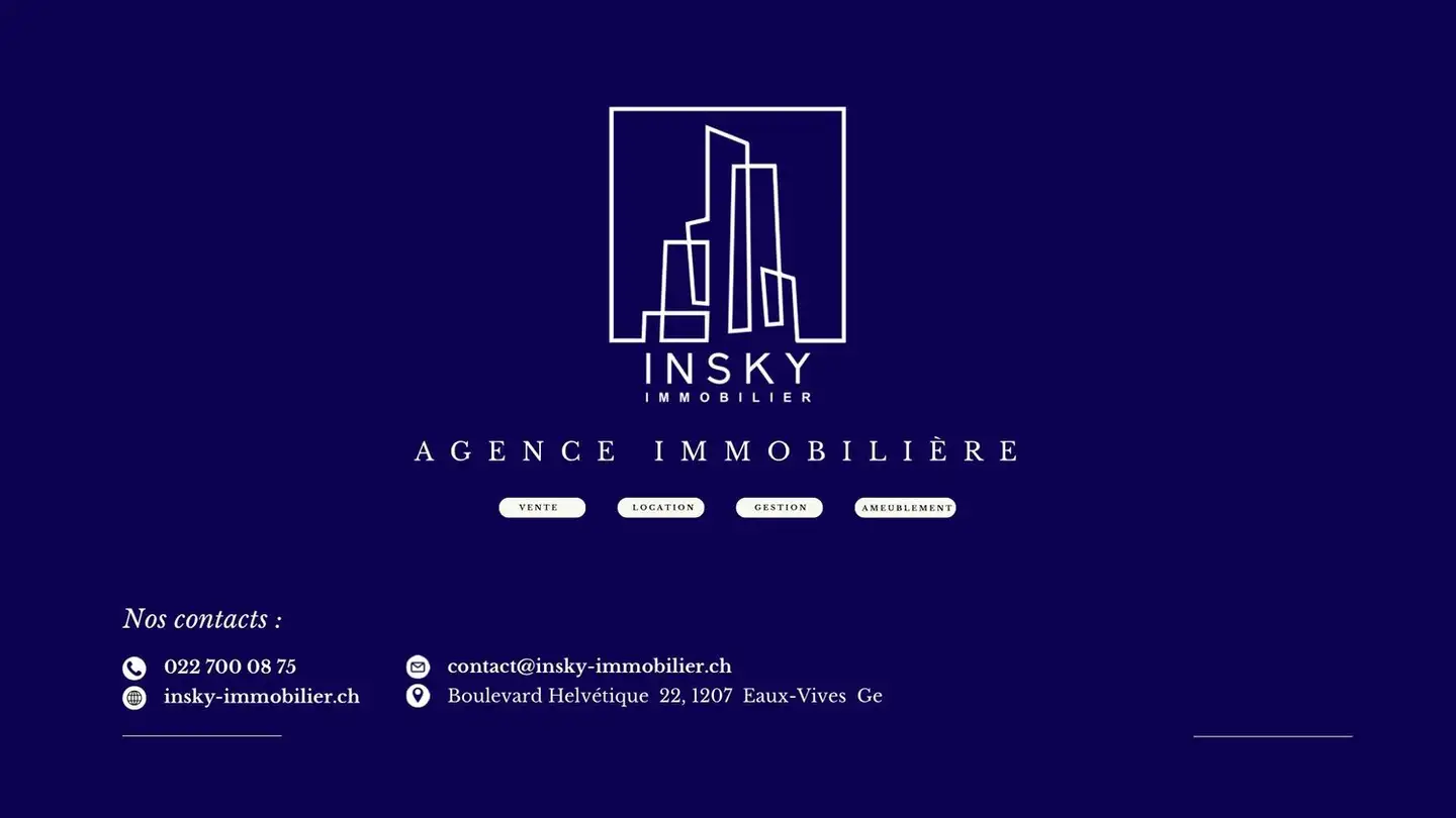 Appartement à louer - 1208 Genève