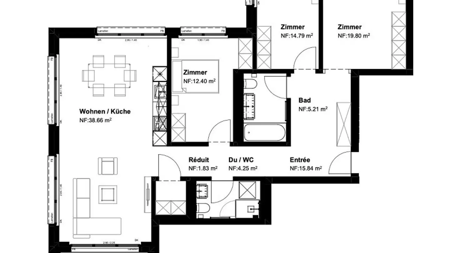 Appartement à louer - Breitenaachstrasse 18, 8580 Amriswil - Photo 4