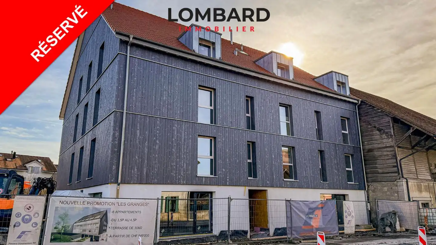 Penthouse for sale - 1562 Corcelles-près-Payerne