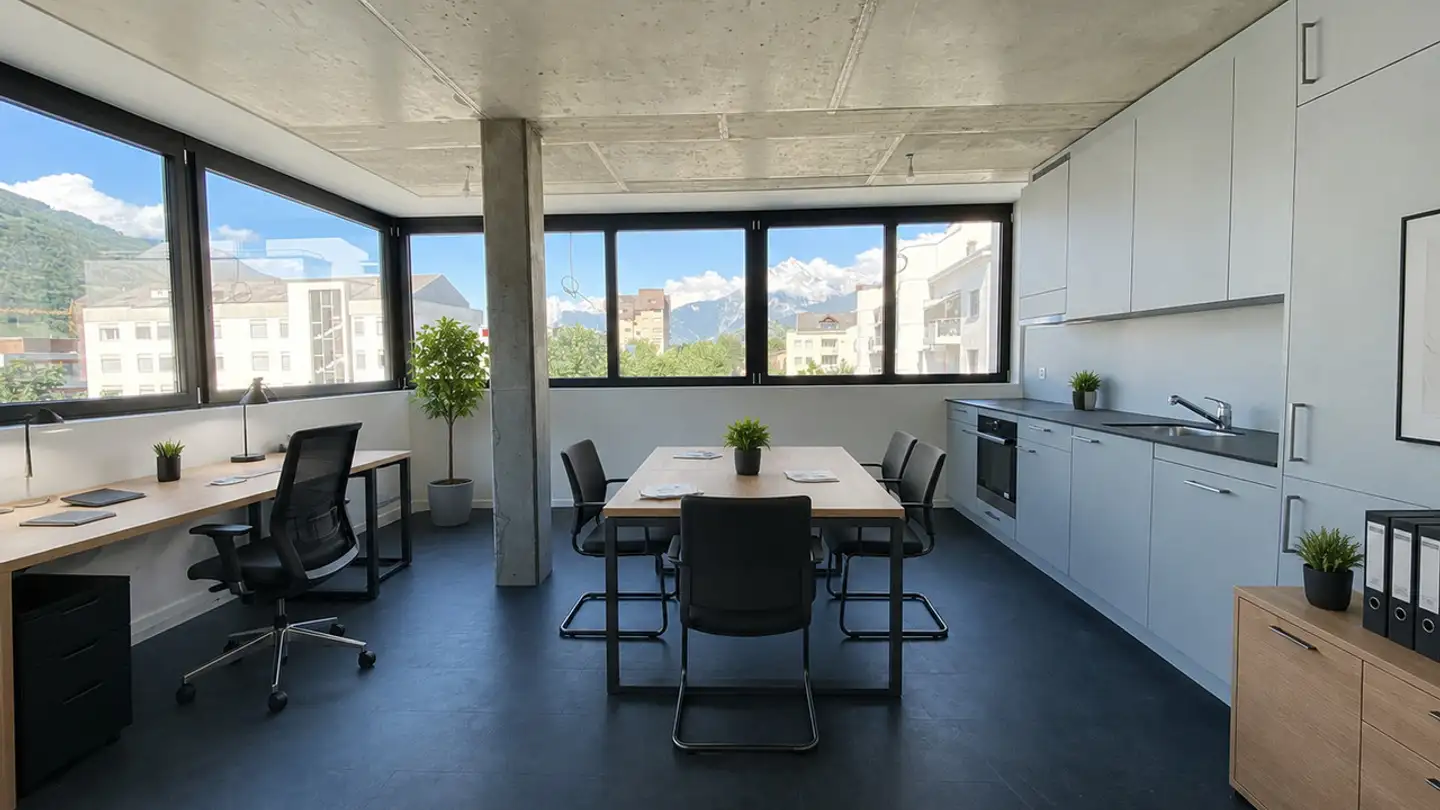 Bureau à louer - Route De Chippis 64c, 1950 Sion