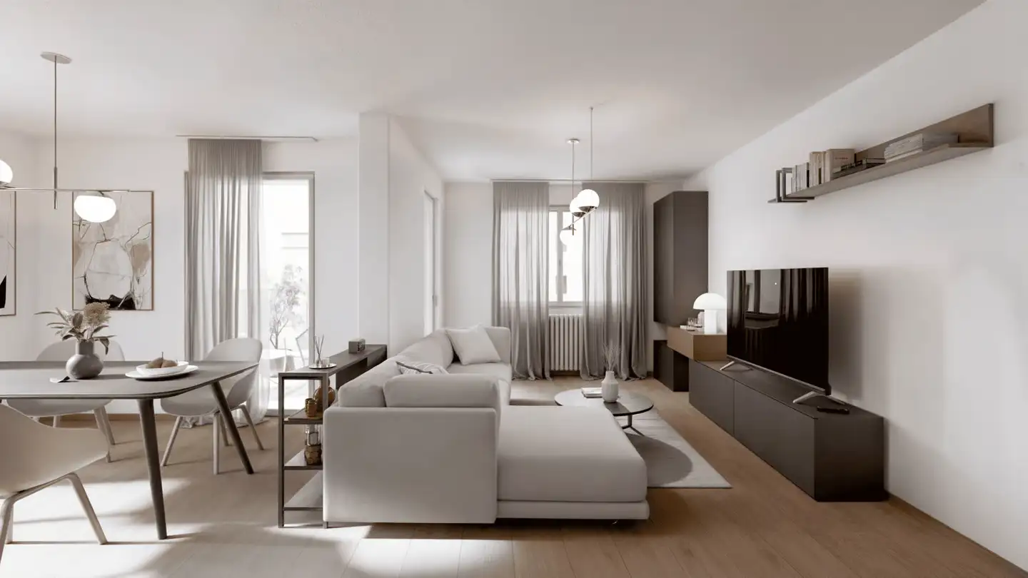 Apartment for rent - Via Adolfo E Oscar Torricelli 23, 6900 Lugano - Photo 2