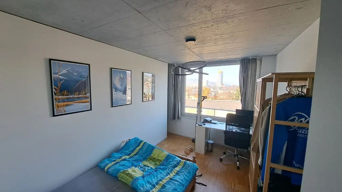 Stanza singola in affitto - Ziegeleiweg 1, 6010 Kriens - Photo 3