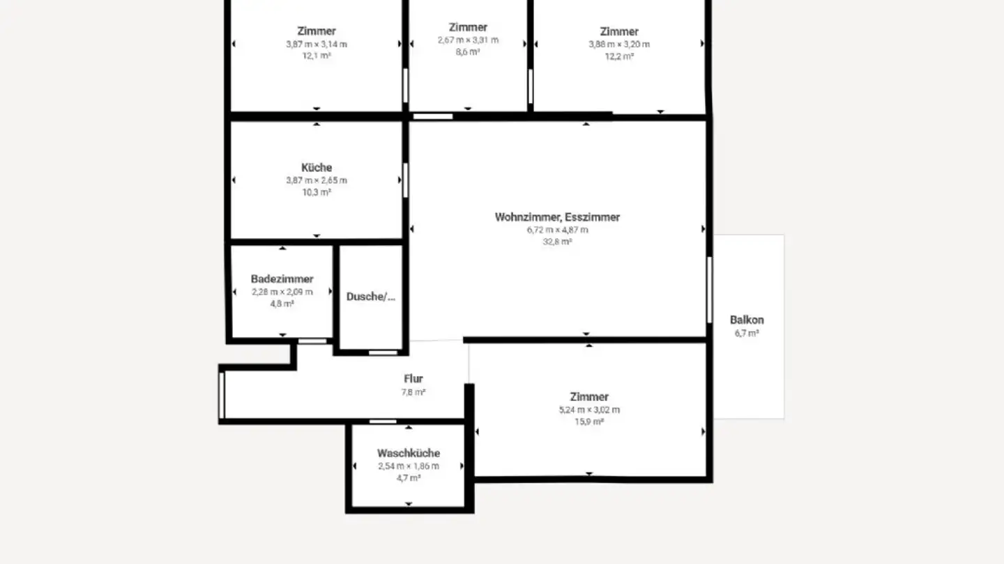 Appartement à louer - Sagiweg 10, 5737 Menziken - Photo 2