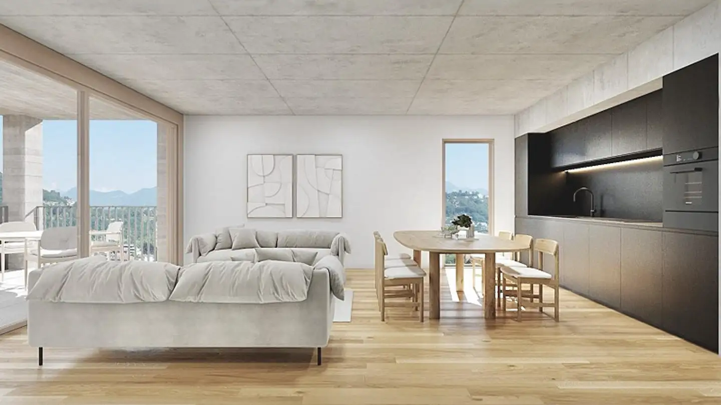 Stepped apartment for sale - 6982 Agno