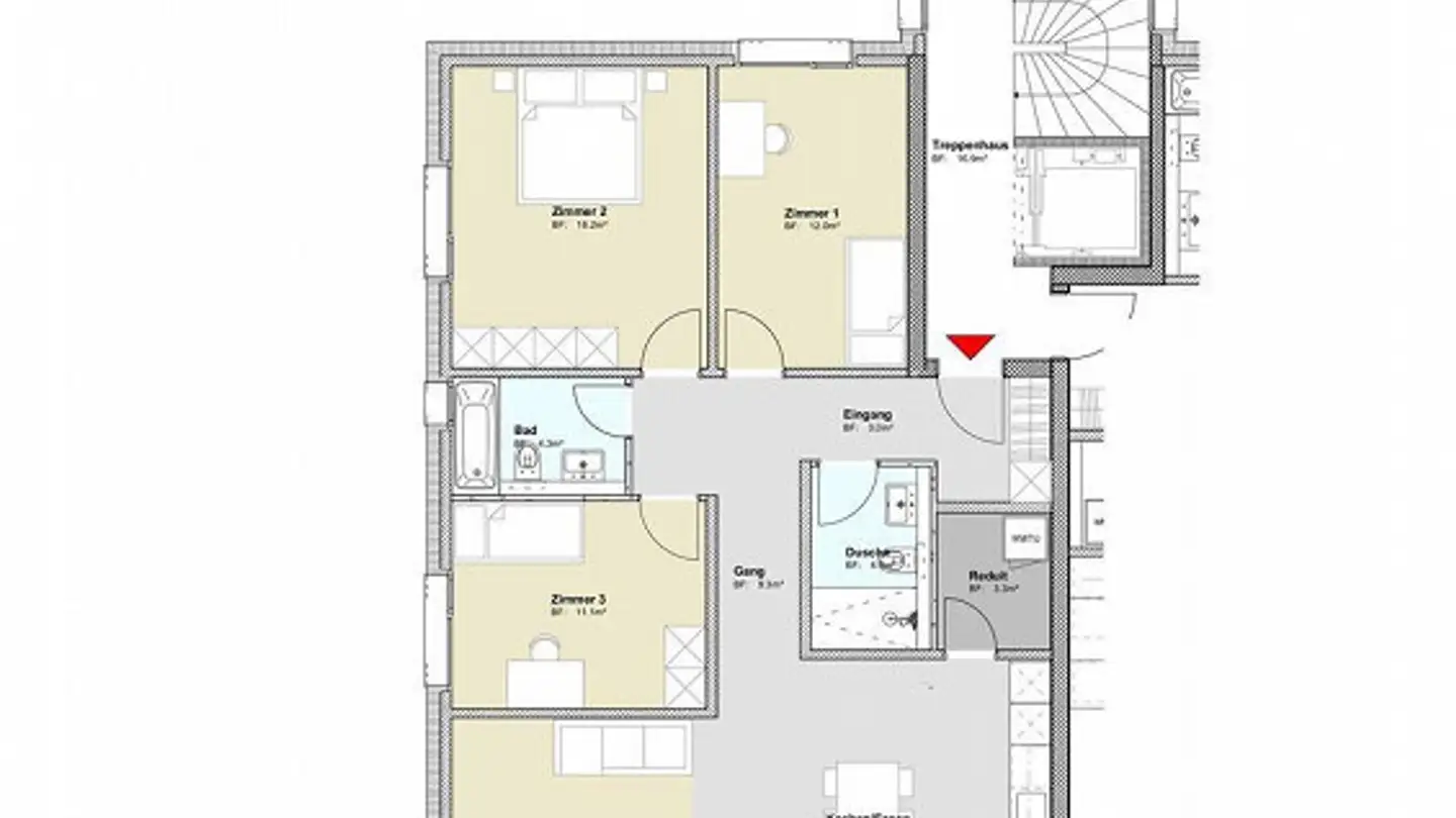 Appartement à louer - Leimbankweg 3, 4223 Blauen - Photo 3